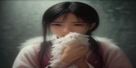 工程师在液压设备旁操作液压快插接头进行抽插连接，背景为工业厂房黄色安全警示线
